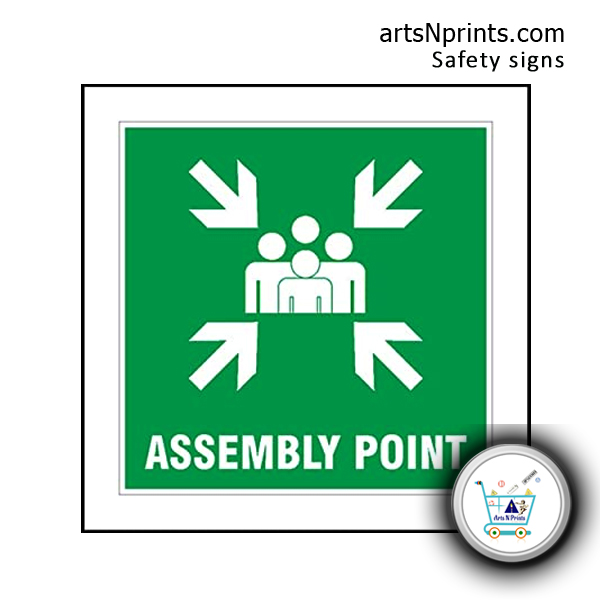"Emergency Assembly Point" S series Fire signs shop online