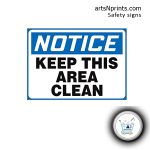 buy online to keep this area clean notice board at discounted rate